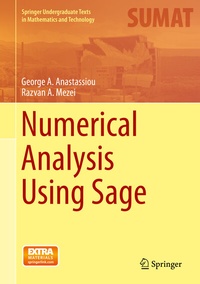 Enlarge image Cover: Numerical Analysis Using Sage - Springer