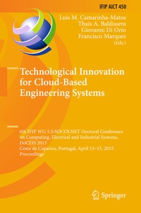 Abbildung von: Technological Innovation for Cloud-Based Engineering Systems - Springer
