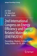 Cover: 2nd International Congress on Energy Efficiency and Energy Related Materials (ENEFM2014) - Springer