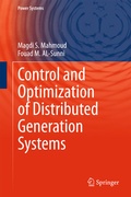 Cover: Control and Optimization of Distributed Generation Systems - Springer