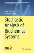 Cover: Stochastic Analysis of Biochemical Systems - Springer