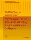Cover: Proceedings of the 1983 Academy of Marketing Science (AMS) Annual Conference - Springer