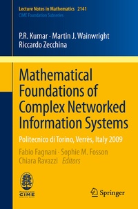 Enlarge image Cover: Mathematical Foundations of Complex Networked Information Systems - Springer