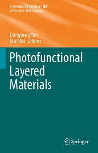 Abbildung von: Photofunctional Layered Materials - Springer