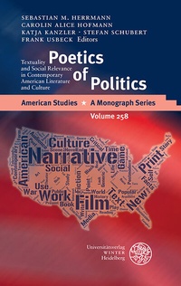 Enlarge image Cover: Poetics of Politics - Universitätsverlag Winter