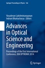 Cover: Advances in Optical Science and Engineering - Springer