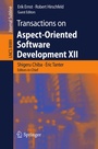 Cover: Transactions on Aspect-Oriented Software Development XII - Springer