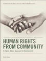 Cover: Human Rights from Community - Edinburgh University Press