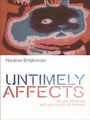 Cover: Untimely Affects - Edinburgh University Press