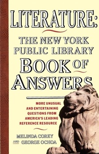 Enlarge image Cover: Literature: New York Public Library Book of Answers - Touchstone