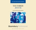 Cover: Tax Tables 2015/16 - Bloomsbury Professional