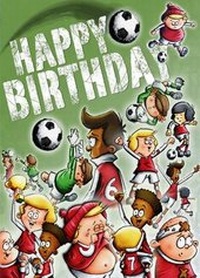 Enlarge image Cover: Happy Birthday - Soccer - Best Publishing Ever Ltd