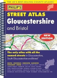 Abbildung von: Philip's Street Atlas Gloucestershire and Bristol - Philip's