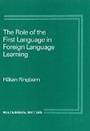 Cover: The Role of the First Language in Foreign Language Learning - Multilingual Matters