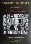 Cover: A Passion for Judaism; a Festschrift - Movement for Reform Judaism