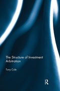Abbildung von: The Structure of Investment Arbitration - Routledge