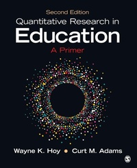 Enlarge image Cover: Quantitative Research in Education - SAGE Publications Inc