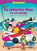 Cover: La Senorita Muu Va a la Playa (Miss Moo Goes to the Beach) - Red Chair Press