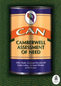 Enlarge image Cover: CAN: Camberwell Assessment of Need - RCPsych Publications