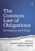 Bild: The Common Law of Obligations - Hart Publishing
