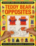 Cover: Stricker and Colour-in Playbook: Teddy Bear Opposites - Armadillo Books
