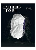 Cover: Cahiers D'Art Revue, No. 1-2, 2013, French Language Edition - Cahiers D'Art