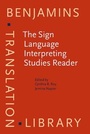 Cover: The Sign Language Interpreting Studies Reader - John Benjamins Publishing Company