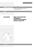 Cover: Bilder von der "Neuen Welt" f&uuml;r Oberungarn: Amerika in der slowakischen Presse des Jahres 1913 - Leipziger Uni-Vlg