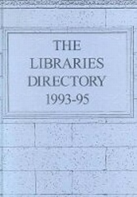 Enlarge image Cover: The Libraries Directory 1993-95 - James Clarke & Co Ltd
