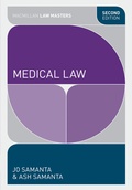 Cover: Medical Law - Red Globe Press