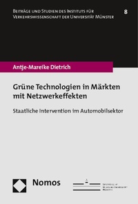 Abbildung von: Grüne Technologien in Märkten mit Netzwerkeffekten - Nomos