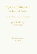 Cover: alfabet / alphabet - Kleinheinrich