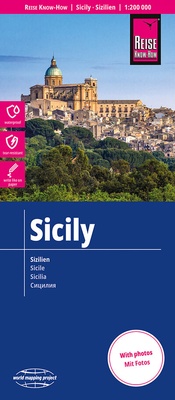 Abbildung von: Reise Know-How Landkarte Sizilien / Sicily (1:200.000) - Reise Know-How Verlag Peter Rump GmbH