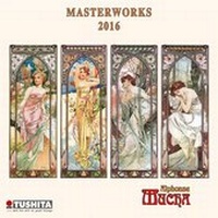 Enlarge image Cover: Alphonse Mucha - Masterworks 2016 - Tushita PaperArt GmbH