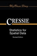 Cover: Statistics for Spatial Data - Wiley