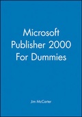 Cover: Microsoft Publisher 2000 For Dummies - Hungry Minds Inc,U.S.