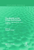 Cover: The Quality of the Urban Environment - Routledge