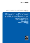Cover: Research in Personnel and Human Resources Management - Emerald Publishing Limited