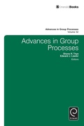 Cover: Advances in Group Processes - Emerald Publishing Limited
