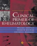 Cover: Clinical Primer of Rheumatology - Lippincott Williams and Wilkins