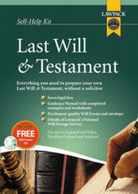 Enlarge image Cover: Last Will and Testament Kit - Lawpack Publishing Ltd