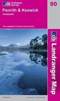 Abbildung von: Penrith and Keswick, Ambleside - Ordnance Survey