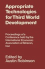 Cover: Appropriate Technologies for Third World Development - Palgrave Macmillan