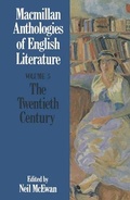 Cover: Macmillan Anthologies of English Literature: Twentieth Century, 1900-Present v. 5 - Palgrave Macmillan
