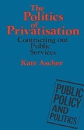 Cover: The Politics of Privatization - Palgrave Macmillan