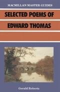 Cover: Selected Poems of Edward Thomas - Palgrave Macmillan