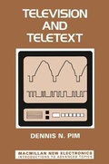 Cover: Television and Teletext - Palgrave Macmillan