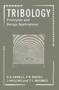 Cover: Tribology - Palgrave Macmillan