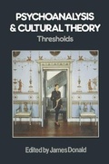 Cover: Psychoanalysis and Cultural Theory - Palgrave Macmillan