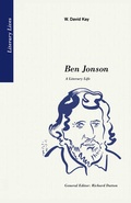 Cover: Ben Jonson - Palgrave Macmillan